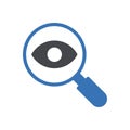 Search eye Royalty Free Stock Photo