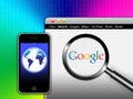 Search Google Network from your mobile