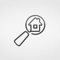 Search House Icon