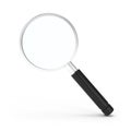 Search Icon Magnifying Glass on white Royalty Free Stock Photo