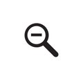 Search flat icon vector illustration