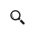 Search flat icon vector illustration Royalty Free Stock Photo