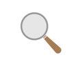 Search icon / zoom icon / Magnifying glass vector icon