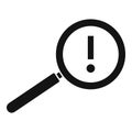 Search innovation icon, simple style