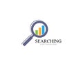 Search logo and symbol template vectors