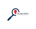 Search logo and symbol template vectors