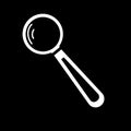 Search magnifying glass vector icon Royalty Free Stock Photo