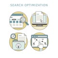 Search optimization concept
