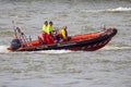 Search And Rescue demonstration during the World Harbor Days. Rotterdam, September 3, 2016 Royalty Free Stock Photo