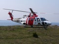 Search and rescue helicopter