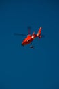 US Coast Guard Rescue Helicopter Royalty Free Stock Photo