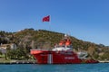 Search and Rescue Vessel at the Bosphorous Strait