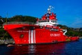 Search and Rescue vessel called Nene Hatun Royalty Free Stock Photo