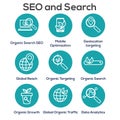 Search and SEO Web Header Hero Image Banner with organic growth