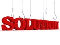 Search of solution. business concept