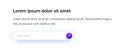 Search string. Input field. Web design.Purple icon