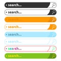 Search string with magnifier.