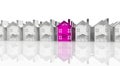 Search for suitable housing Royalty Free Stock Photo