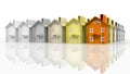 Search for suitable housing Royalty Free Stock Photo