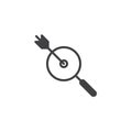 Search target vector icon