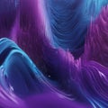 Search trends visualization, a dynamic, abstract 3d render of flowing data streams in vibrant blues and purples, wi Royalty Free Stock Photo