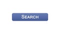 Search web interface button violet color, internet monitoring, site design