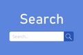 Search website simple vector