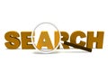 Search Word Shows Web Find And Online Researching