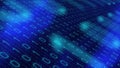 Searching algorithm new code, binary backdrop concepts Royalty Free Stock Photo