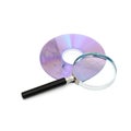 Searching digital data concept Royalty Free Stock Photo