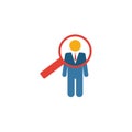 Searching icon. Simple element from human resources icons collection. Creative Searching icon ui, ux, apps, software and Royalty Free Stock Photo