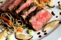 Seared japanese beef Royalty Free Stock Photo