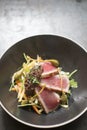 Seared Tuna dish