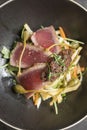 Seared Tuna with fermented mooli