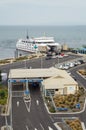 Searoad ferry terminal in Queenscliff, Australia Royalty Free Stock Photo