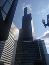 Sears Tower, Chicago, Illinois, Landmark Royalty Free Stock Photo