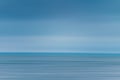 Seascape abstract with panning motion Royalty Free Stock Photo