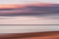 Long Exposure of colorful sunrise for background Royalty Free Stock Photo