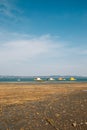 Seascape at Anmyeonam temple in Anmyeondo Island, Taean, Korea Royalty Free Stock Photo