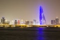 Seascape of Bahrain Night Time