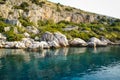 Seascape at Bol, Brac, Croatia Royalty Free Stock Photo