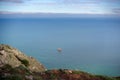 Seascape of the calm Irish Sea Royalty Free Stock Photo