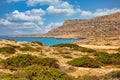 Seascape Cape Greco peninsula park, Cyprus Royalty Free Stock Photo