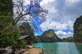 Seascape of Coron Island, Philippines Royalty Free Stock Photo