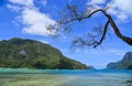 Seascape of Coron Island, Philippines Royalty Free Stock Photo