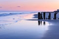 Seascape Folly Beach Low Tide South Carolina