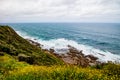 Seascape on the Great Ocean Road. Australia landscape. Picturesque landscape. Port Campbell National Park. Victoria, Australia