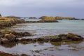 Seascape at Langenes near Oksnes at Vesteralen Islands Norway.