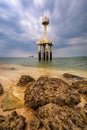 Seascape lighthouse Ocean Phang-Nga