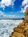 Seascape Mediterranean coast Royalty Free Stock Photo